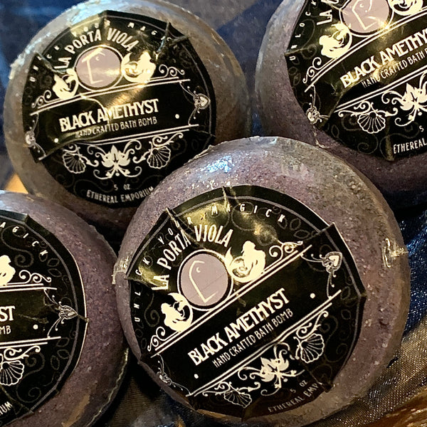 Black Amethyst Bath Bomb 5oz