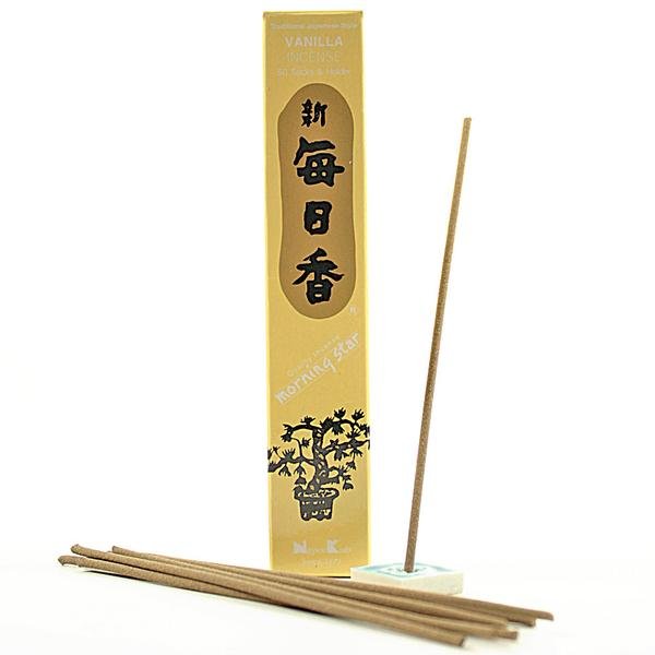 Morning Star Nippon Kodo Vanilla Incense 50 Sticks For Altar & For The Home