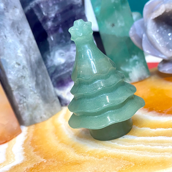 Christmas Tree Gemstone 3d Carving