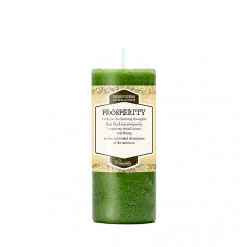 Blessed Herbal Candle Prosperity - Short