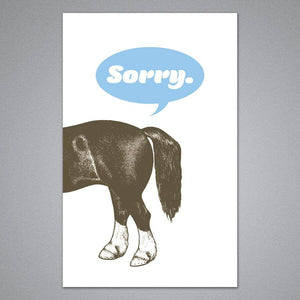 Sorry Card - Breathless Paper Co.