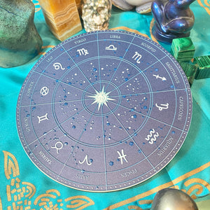 Zodiac Crystal Grid Board