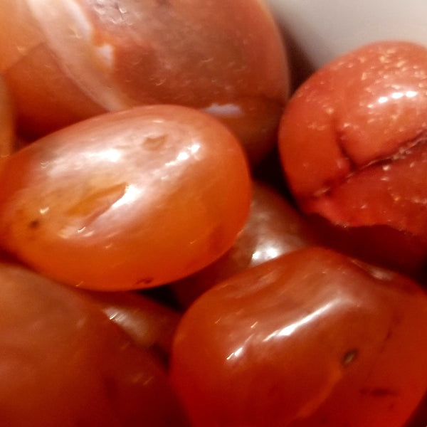 Carnelian Tumbled Pocket Stone