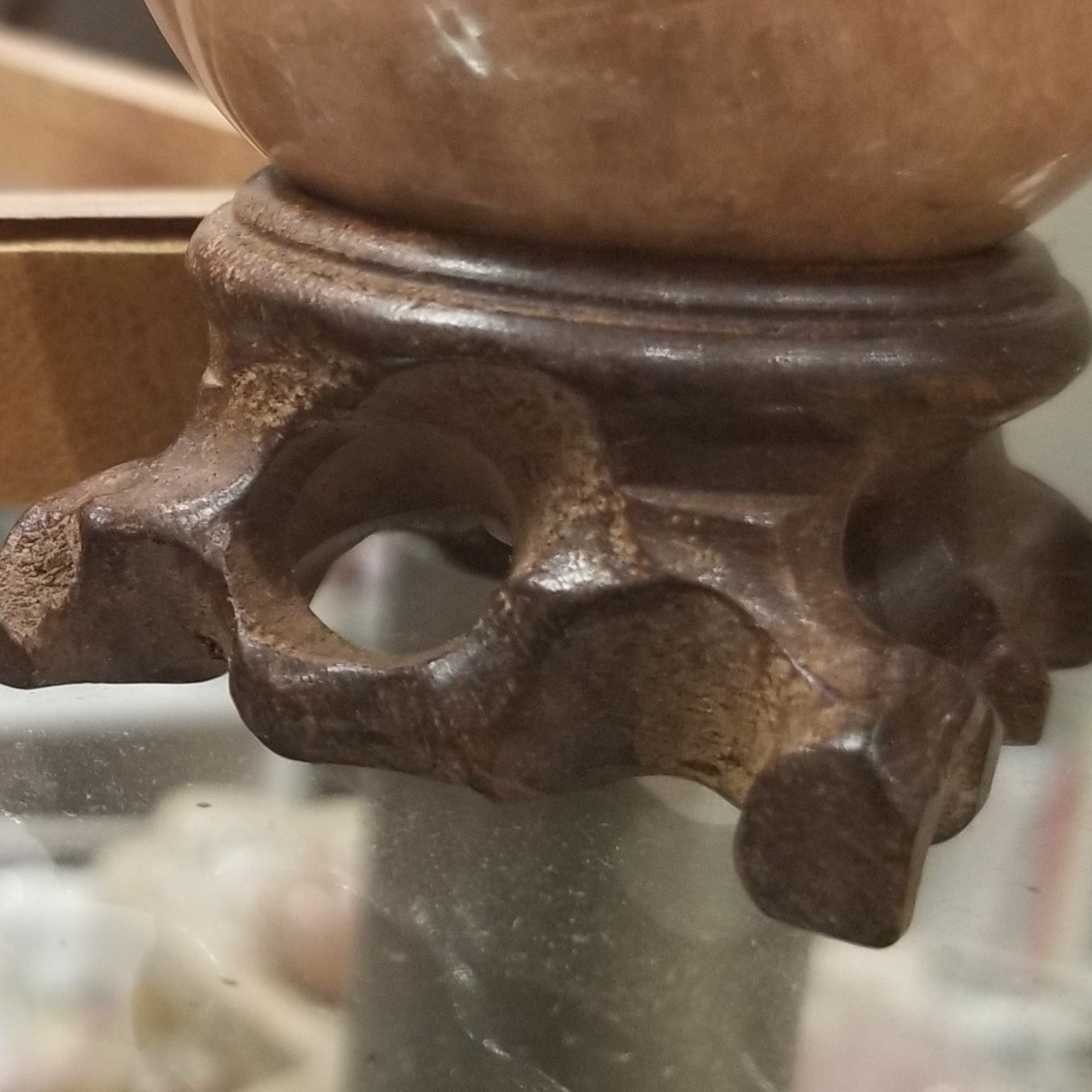 Carved Wooden Stands