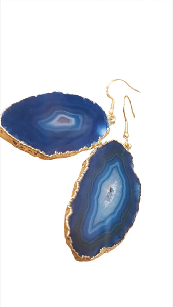 Agate Slice Earrings | Assorted