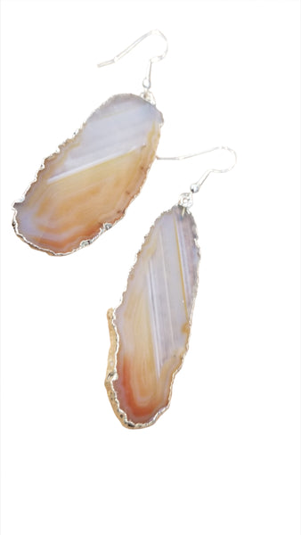 Agate Slice Earrings | Assorted