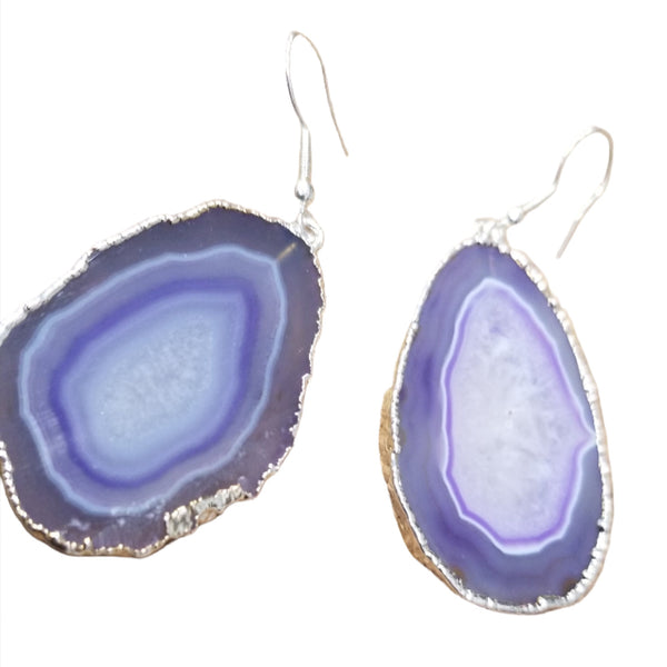 Agate Slice Earrings | Assorted