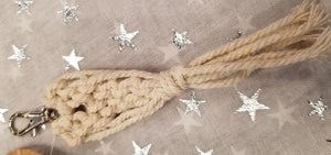 Soul Of The Party Macrame Keychain