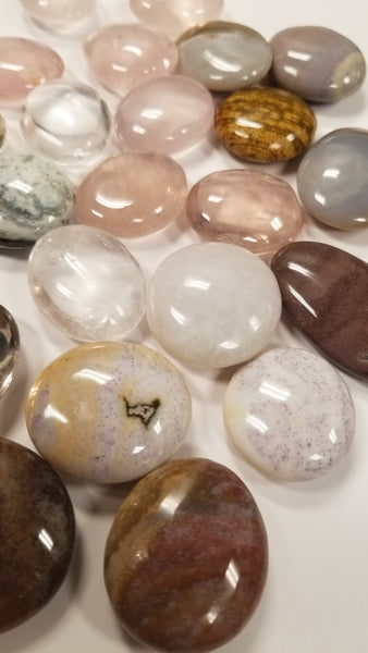 Assorted I inch Palm Stones