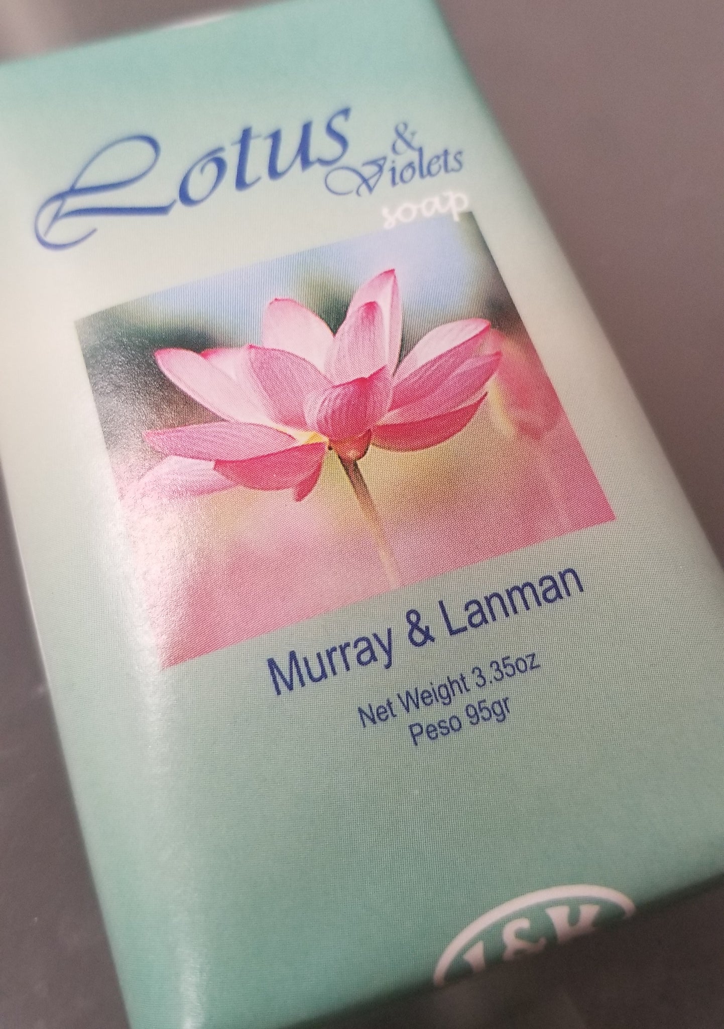 Lotus Violet Soap 3.3 Oz Bar