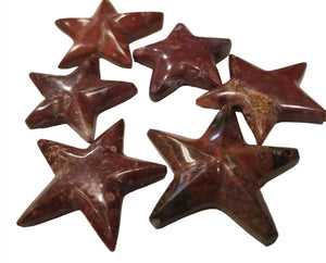 Red Jasper star