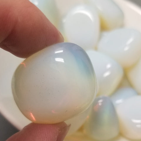 Opalite Tumbled Pocket Stone