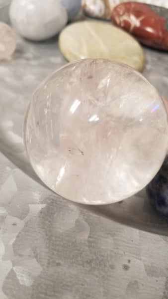Quartz Crystal Spheres-Assorted Sizes