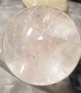 Quartz Crystal Spheres-Assorted Sizes