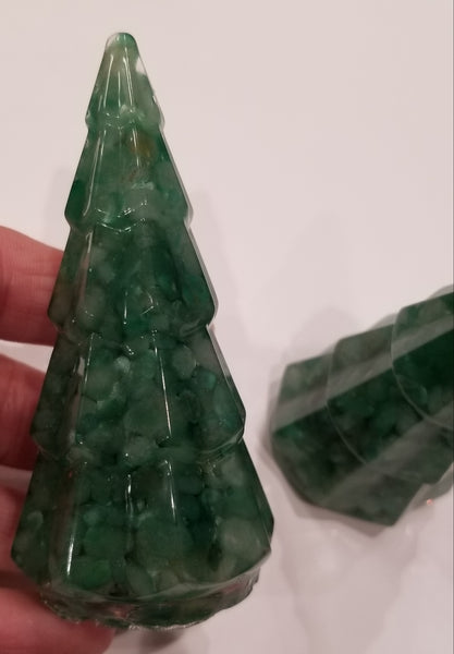 Orgonne Aventurine Christmas Tree 3.5-Inch