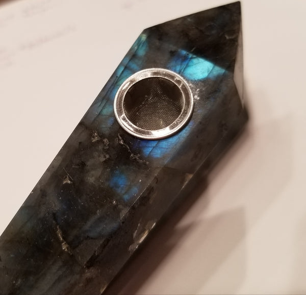 Labradorite Smoke Pipes