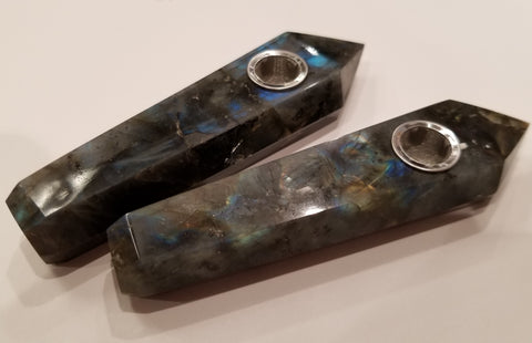 Labradorite Smoke Pipes