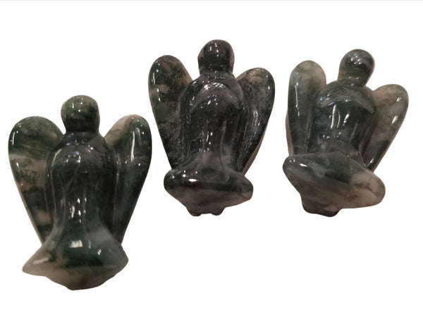 Carved Gemstone Angels | Assorted | 2 inch