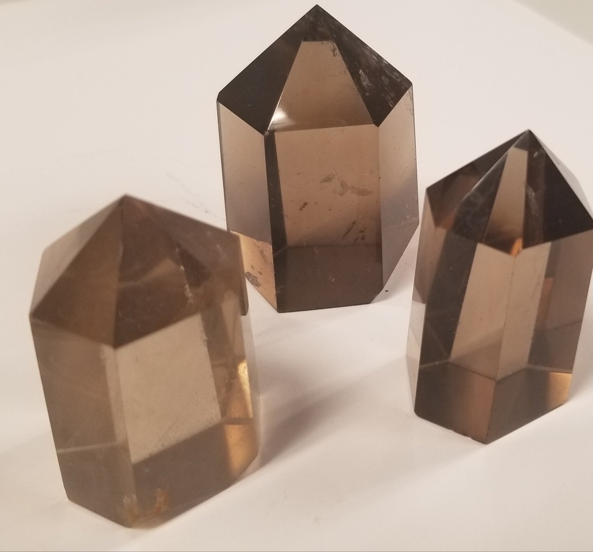 Smoky Quartz Mini Terminated Towers