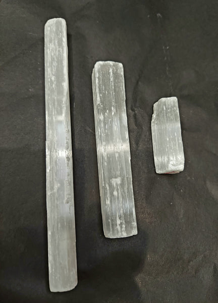 Selenite Natural 2, 4, 6 Inch