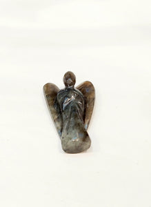 Carved Gemstone Angels - 2”