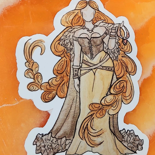 Goddess Stickers by Water of Whimsy
