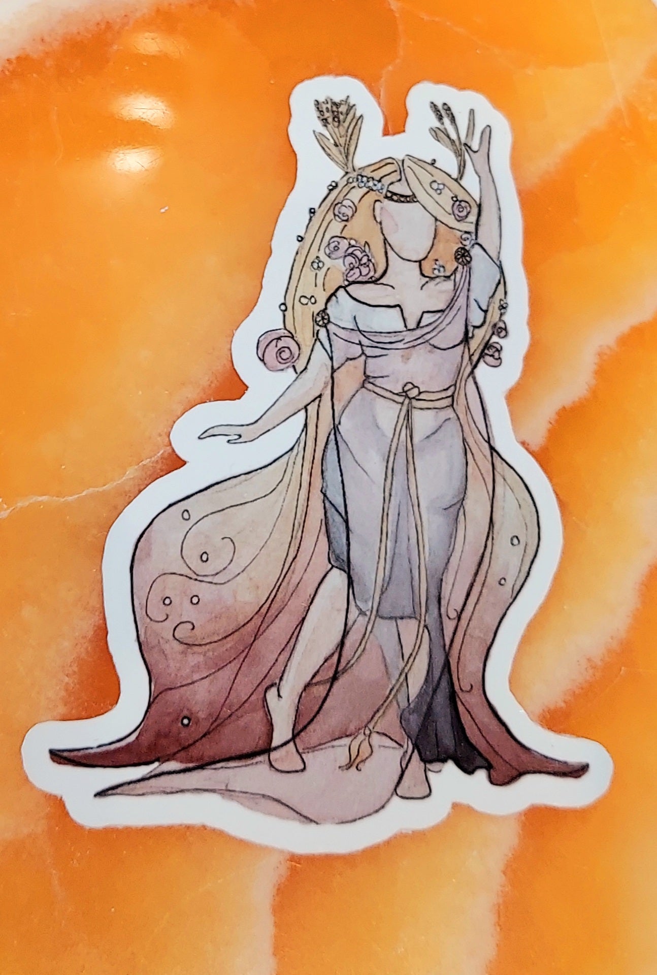 Goddess Stickers by Water of Whimsy