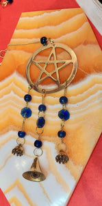 Pentacle Brass Wind Chime