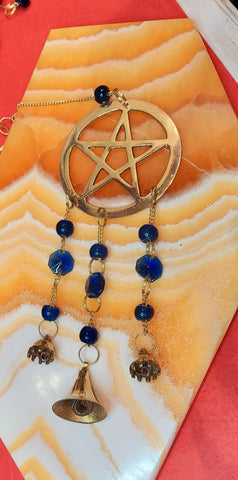 Pentacle Brass Wind Chime