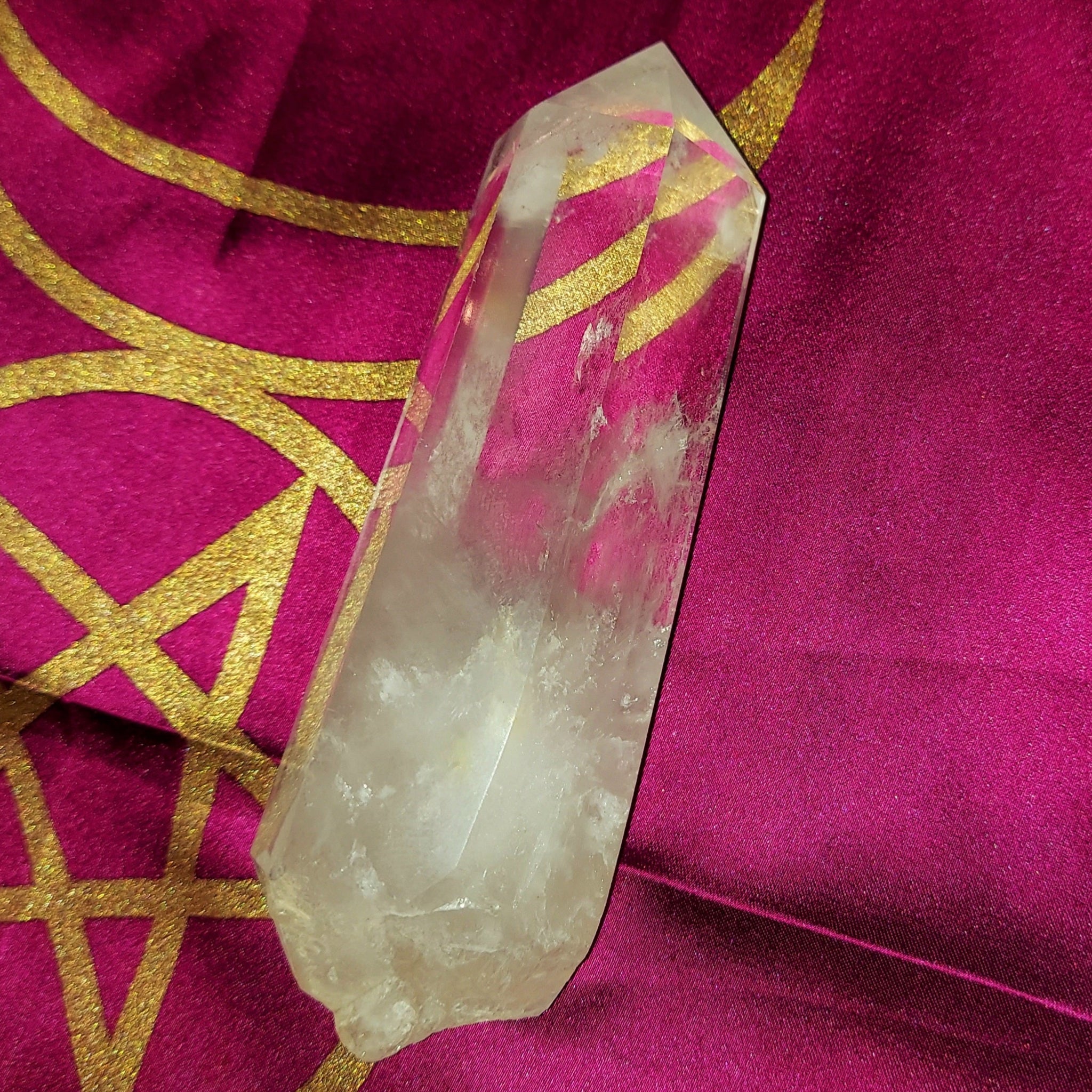 Clear Quartz Crystal Single Terminated Wand