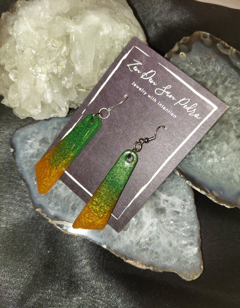 Resin Earrings by The Zen Den San Pedro