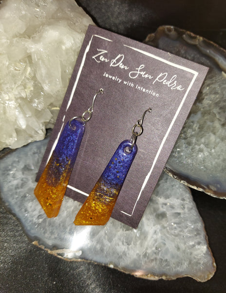 Resin Earrings by The Zen Den San Pedro