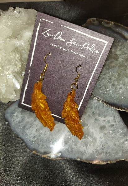 Resin Earrings by The Zen Den San Pedro