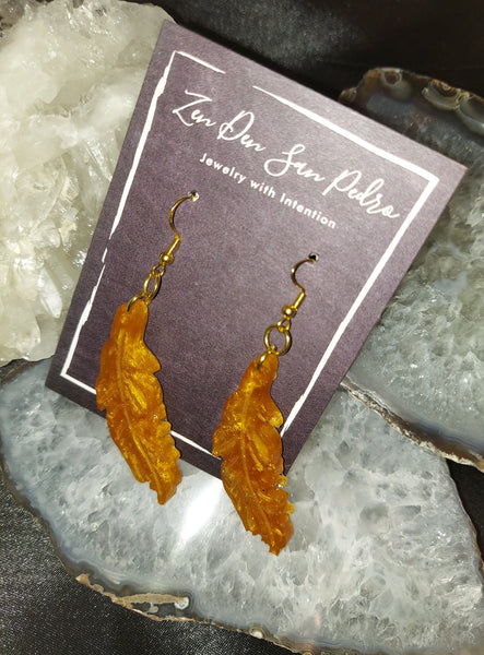 Resin Earrings by The Zen Den San Pedro