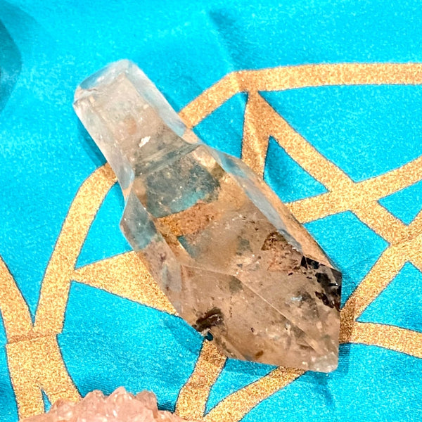 Garden Quartz, Shaman's Stone Quartz , Lodalite Carved Wands