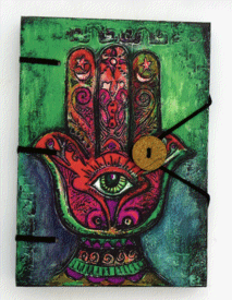 Hamsa Hand Journal