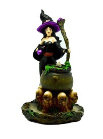 Witch Back Flow Incense Burner