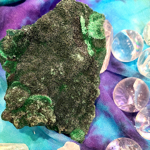 Fibrous Malachite