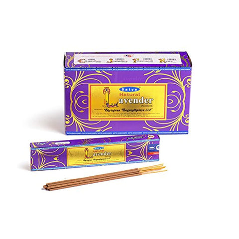 Satya Natural Lavender Stick Incense | 15 gm