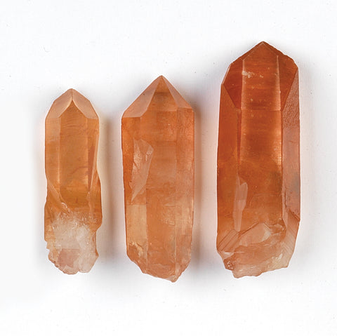 Tangerine Quartz Points