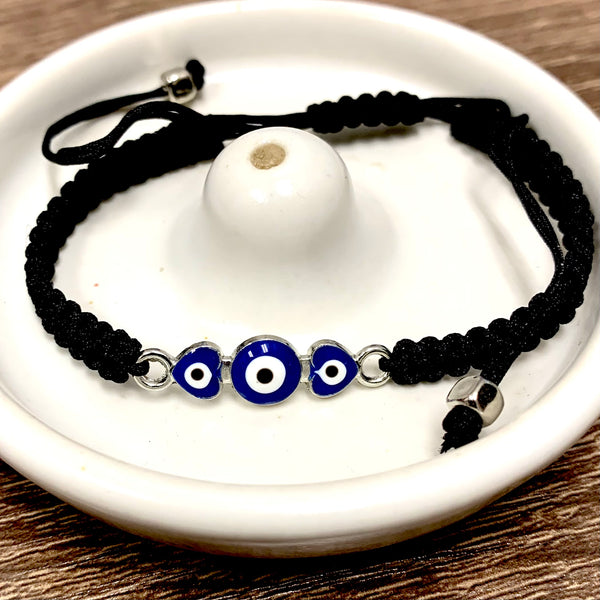 Evil Eye Adjustable Bracelet