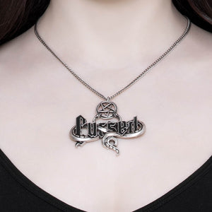 Cursed Necklace with Silver Finish