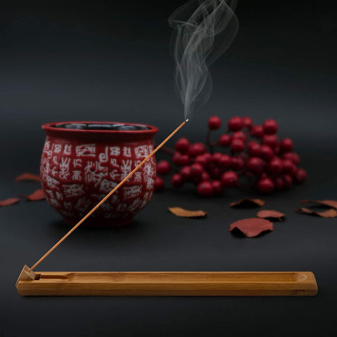 Wooden Swivel Simple Incense Burner