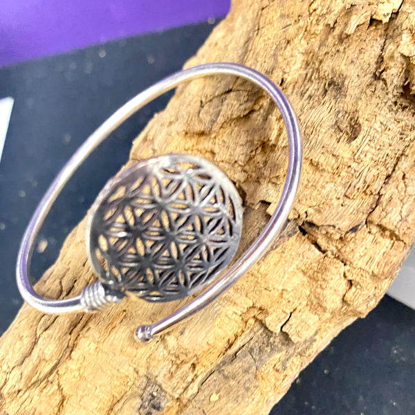 Seed of Life Cuff Bracelet