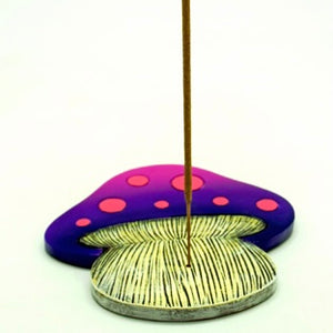 Flat Mushroom Incense Burner