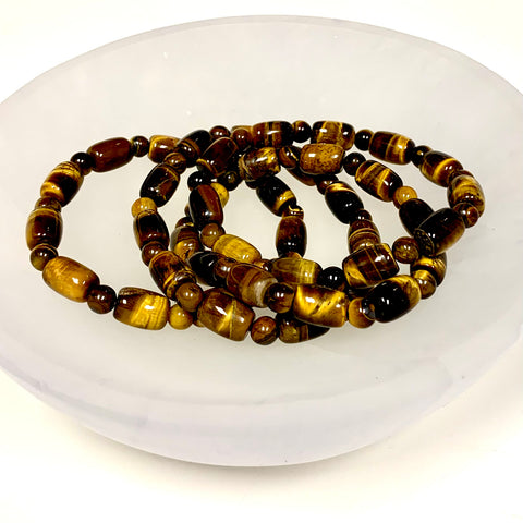 Tiger Eye Beaded Bracelet