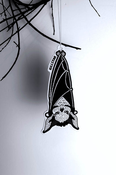 Bat Car Air Freshener / Black