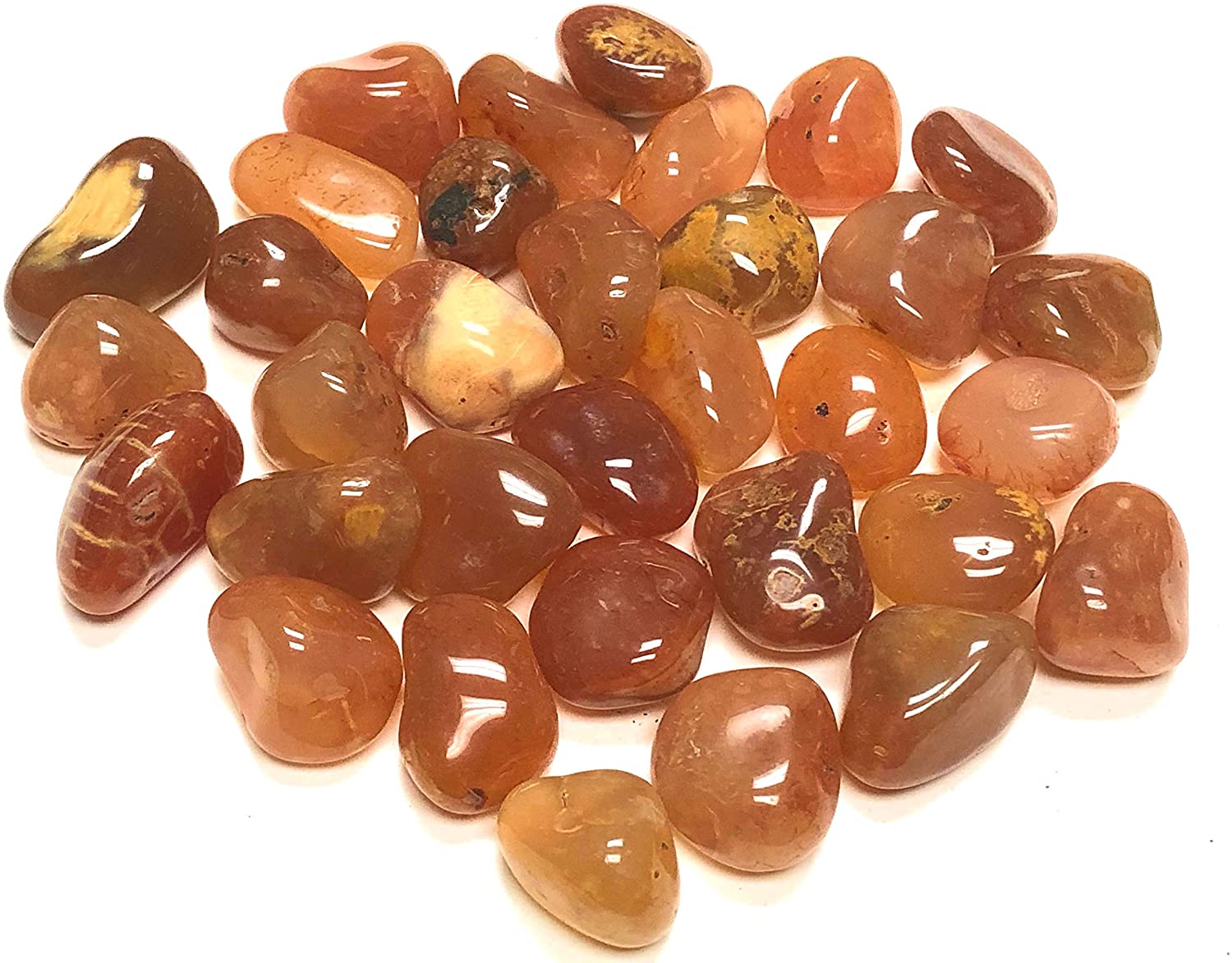 Carnelian Tumbled Pocket Stone