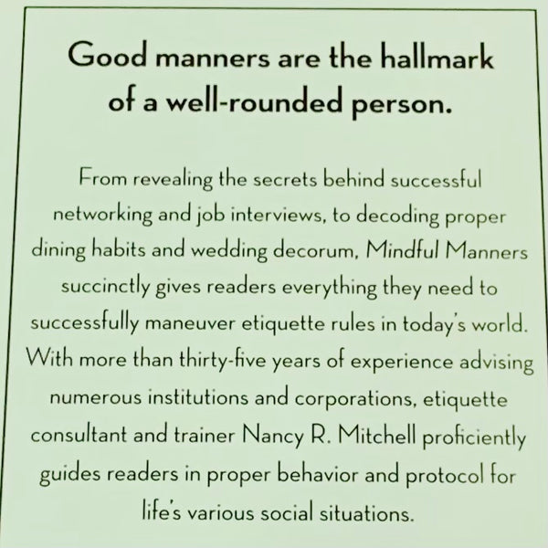 Mindful Manners - Modern Etiquette for a Better Life