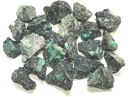 Emerald Free Form Pocket Tumble  Stone Size